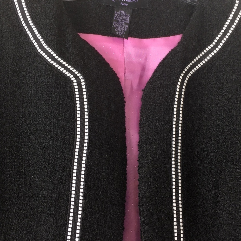 Context, Fully Lined, Jacket, Size 10p, Euc. - image 3